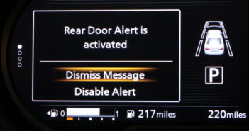 Nissan vehicles to come with Rear Door Alert technology as standard