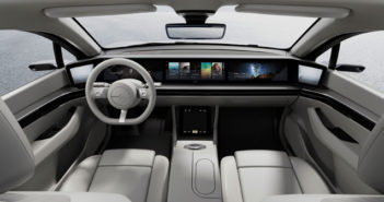 Cabin innovations showcased in Sony Vision-S
