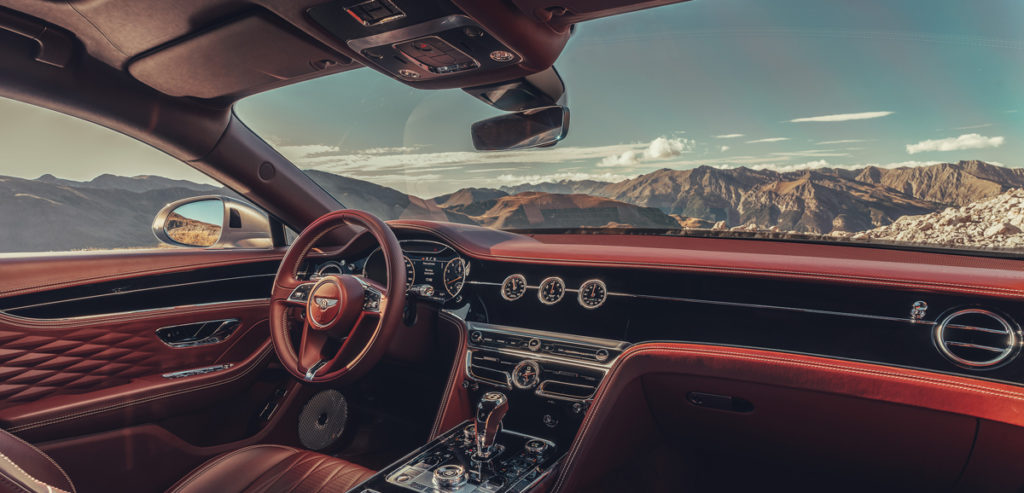 No complexity spared for Bentley Flying Spur interior