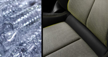 Audi makes seats from PET bottles