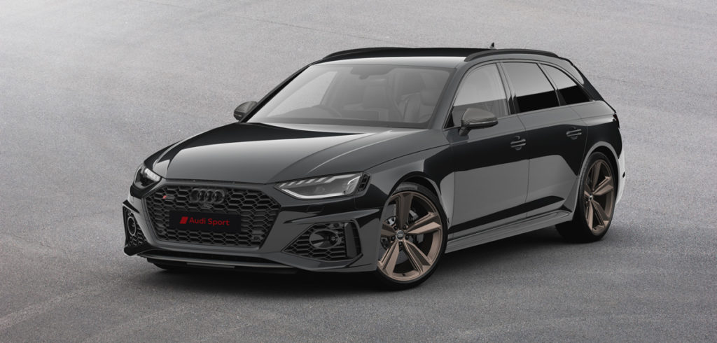Audi RS 4 Avant Bronze Edition is a precious metal