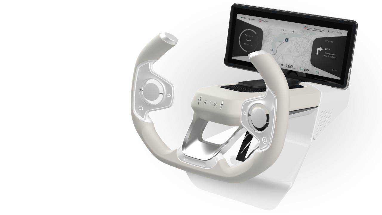 Finnish collaboration results in steering wheel of the future
