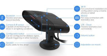 Driver monitoring system for fleet use released