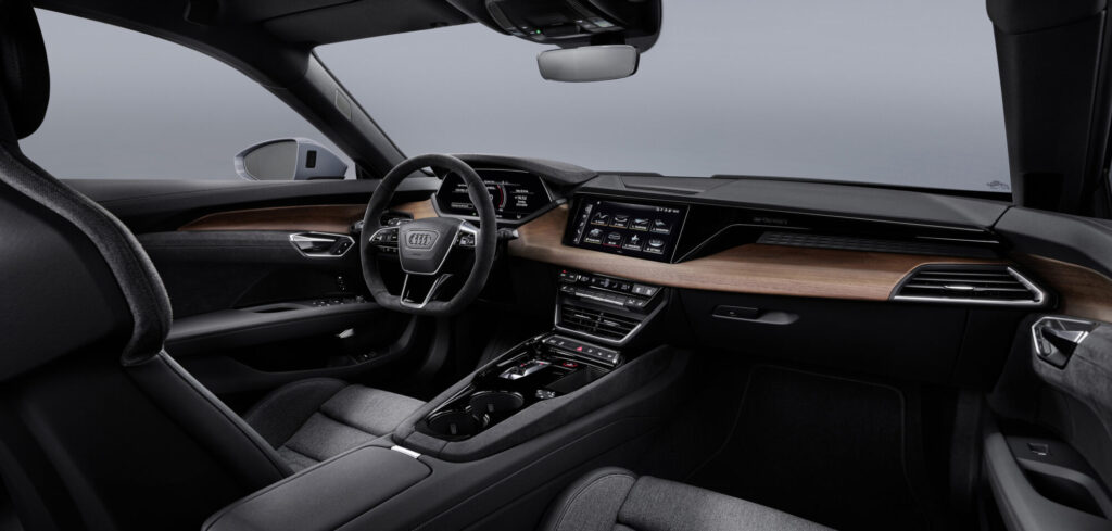Audi reveals e-tron GT interior | Automotive Interiors World