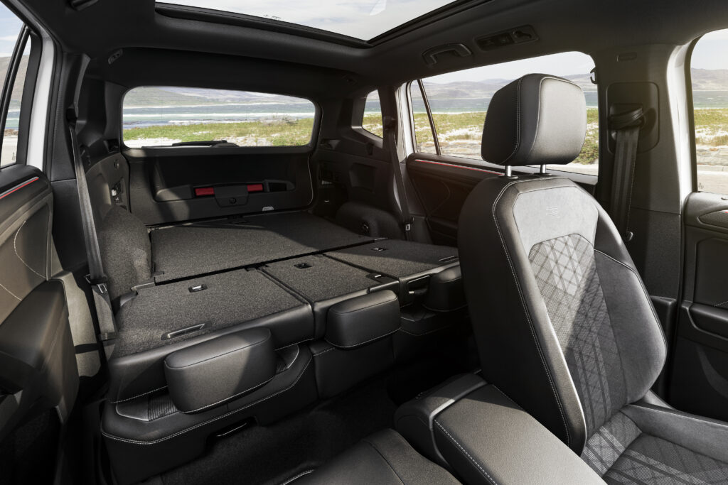 Tiguan allspace 3 car seats clearance