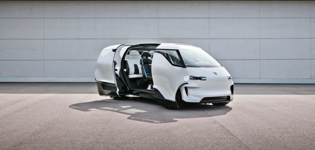 The Porsche Renndienst interior concept