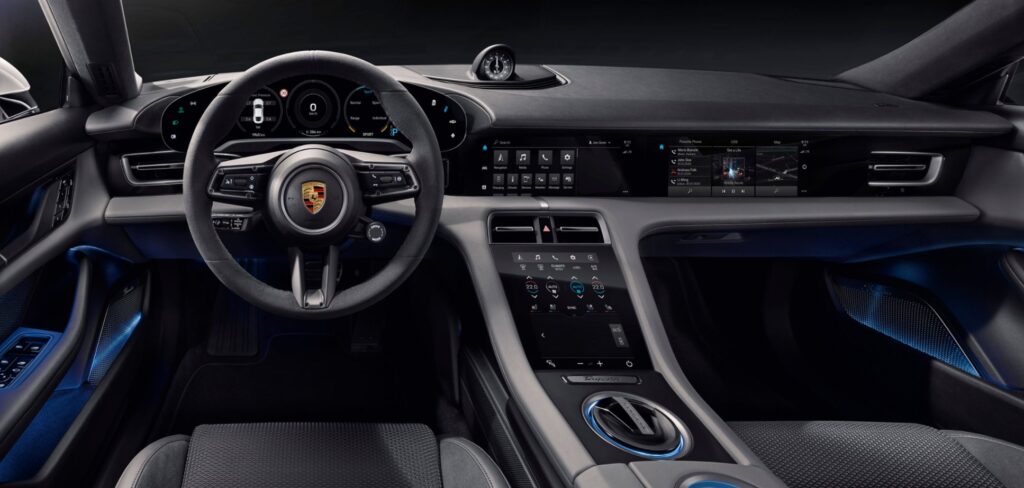 Porsche Taycan gets interior technology update
