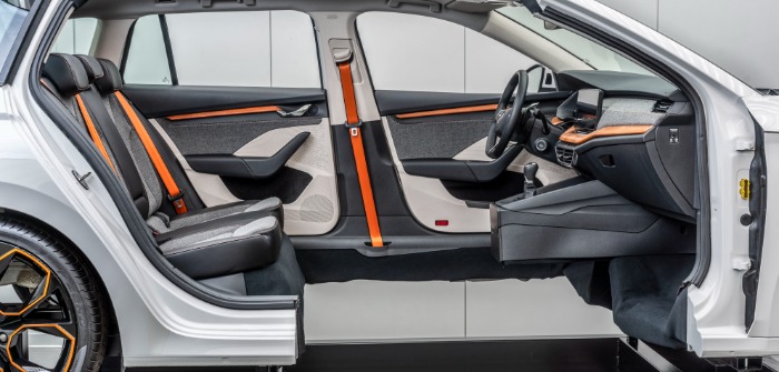 Škoda develops raw sustainable material for interior trim