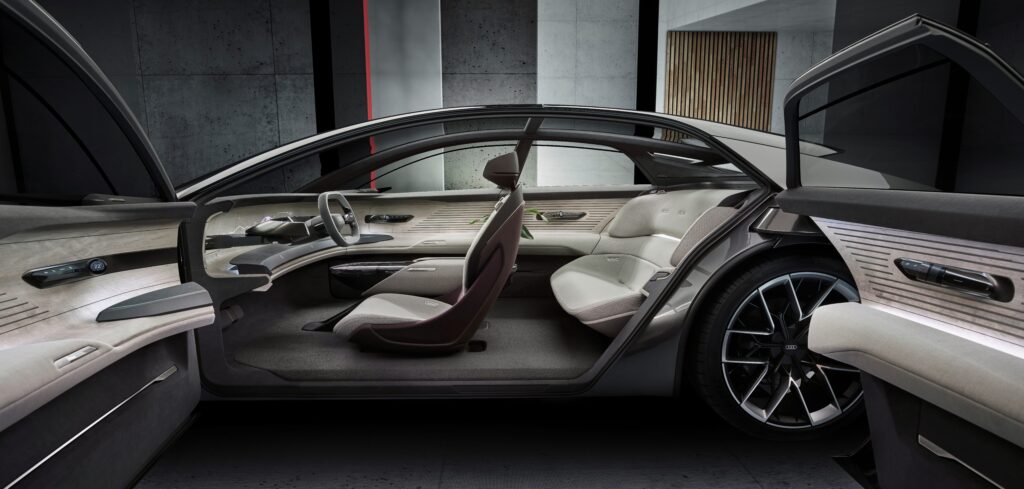 Audi unveils Level 4 autonomous Grandsphere concept with futuristic interior