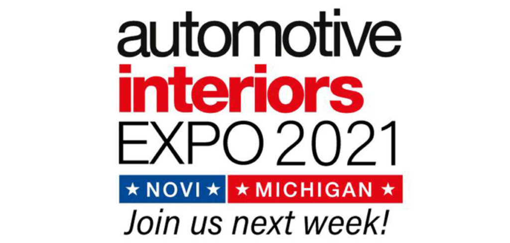 Automotive Interiors Expo in Novi: One week to go!