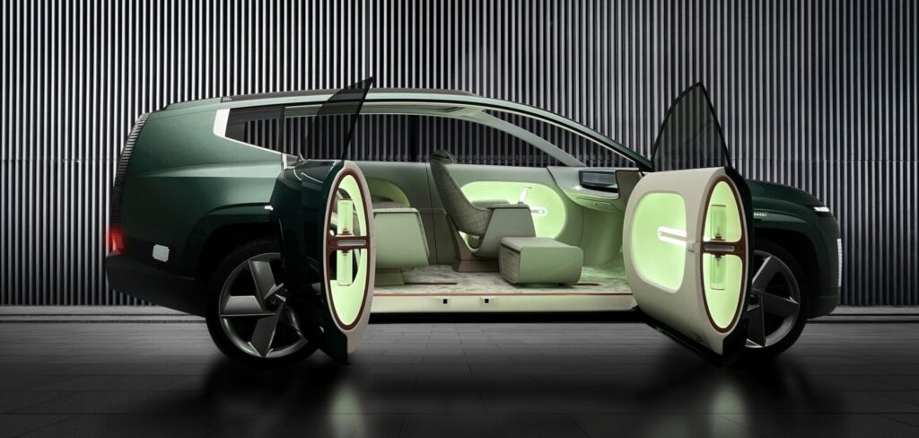 Hyundai’s Seven concept looks to create a clean, comfortable living space