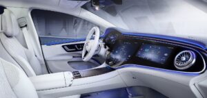 Latest Mercedes EV features LG infotainment technology