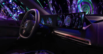 BMW brings digital art to vehicle interiors