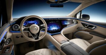 Mercedes scales EQS interior concept for SUV model