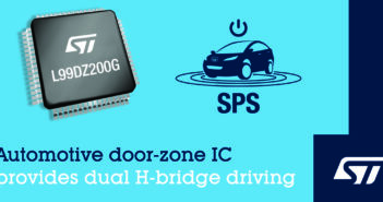 Mirror, window and door control from a single chip unveiled by STMicroelectronics