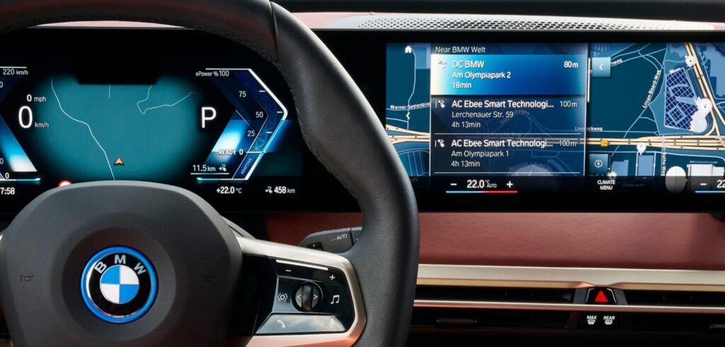 Predictive routing technology from Here features in BMW’s latest OS