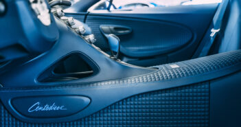 Bugatti details interior challenges of the Centodieci