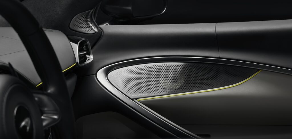 McLaren signs long-term deal with B&W for in-car audio