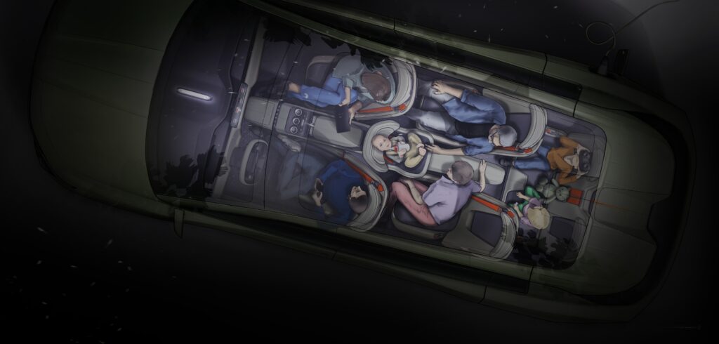 Škoda reveals Vision 7S concept interior