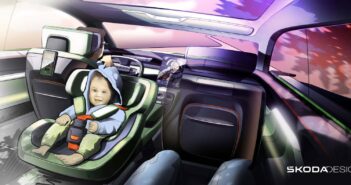 Škoda’s Vision 7S previews unique child seat arrangement