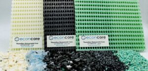 New production line for recycled PET honeycombs installed by EconCore