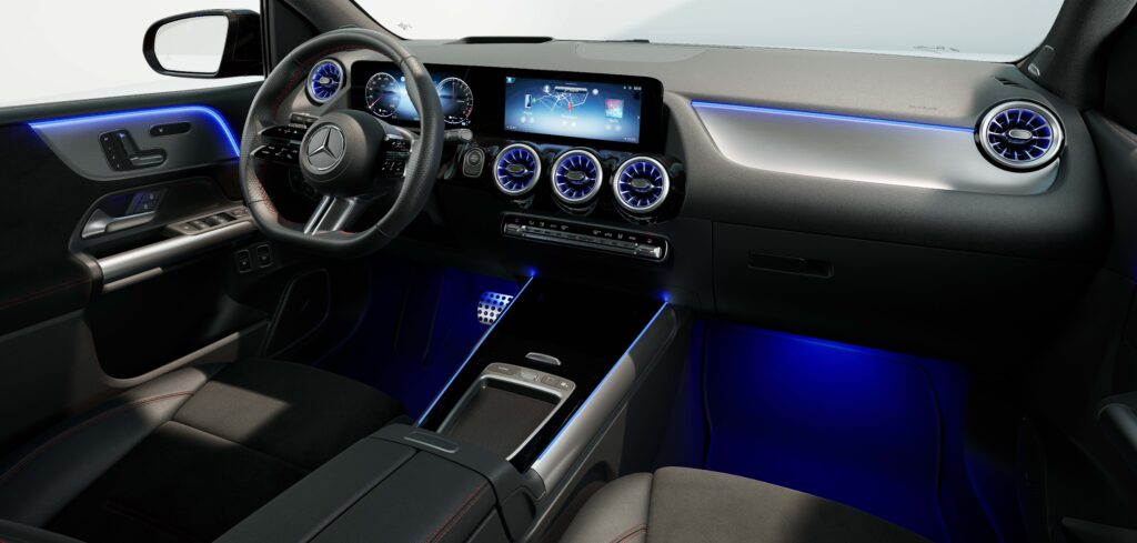 Versatile Mercedes B-Class interior upgraded as standard