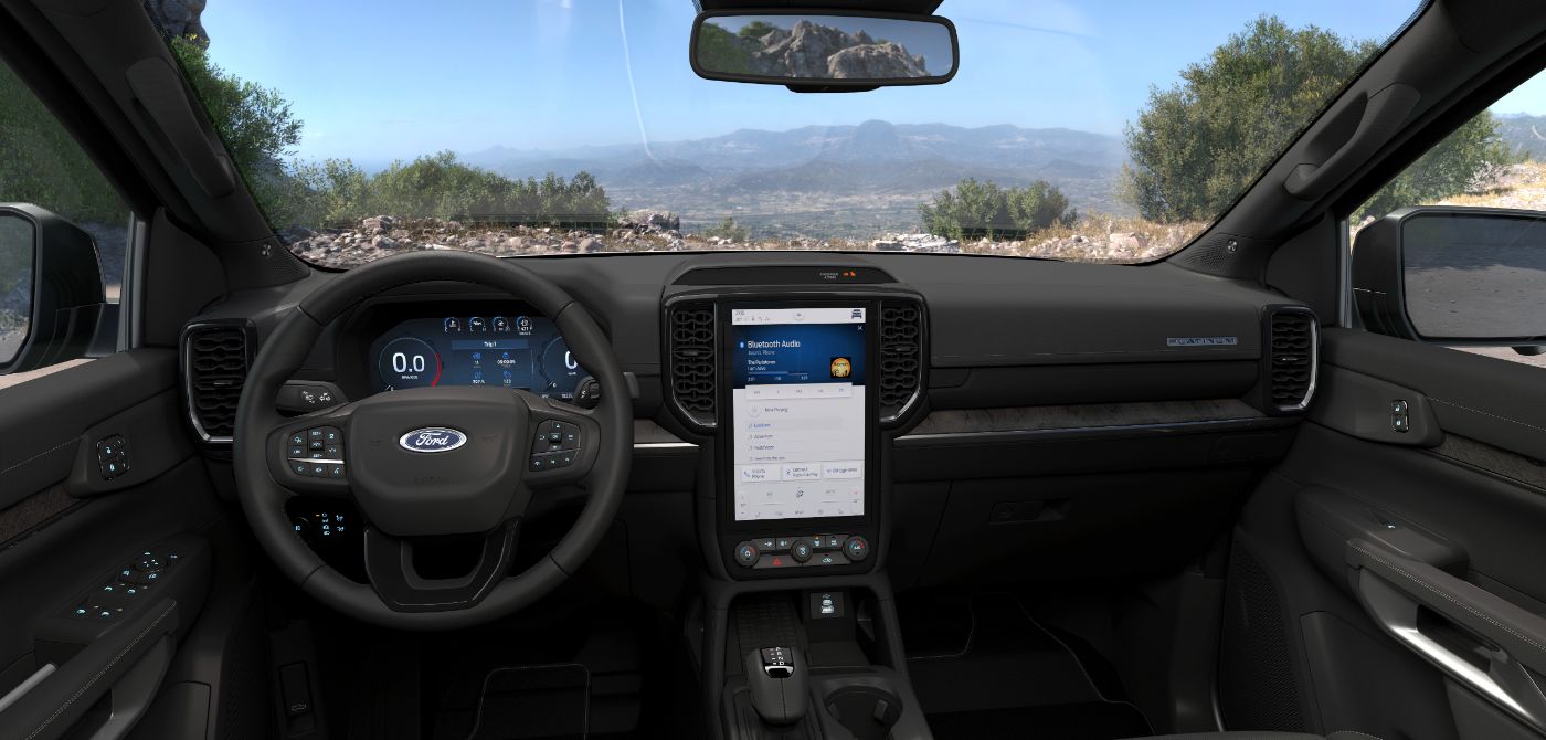 Ford reveals 2023 Ranger Platinum cabin Automotive Interiors World