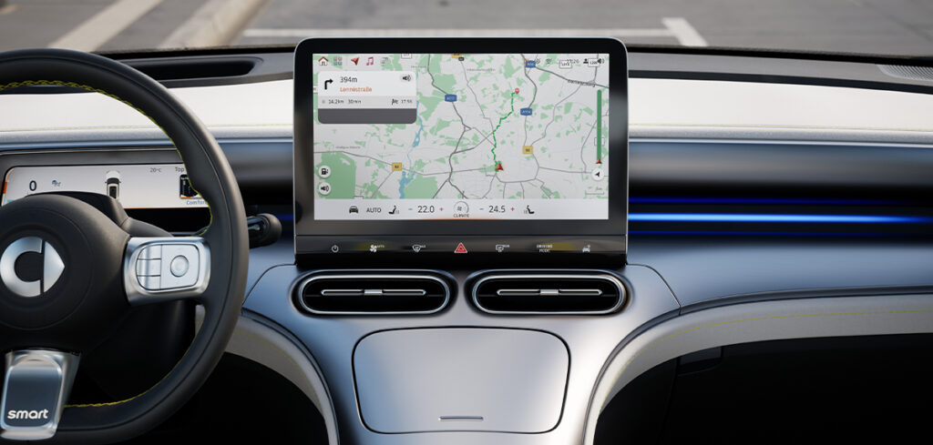 Smart selects Here Connected Vehicle Services for #1 SUV