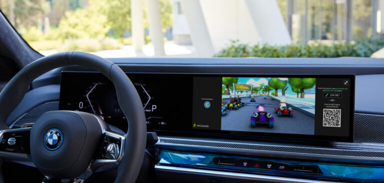 BMW and AirConsole launch developer competition for in-vehicle games