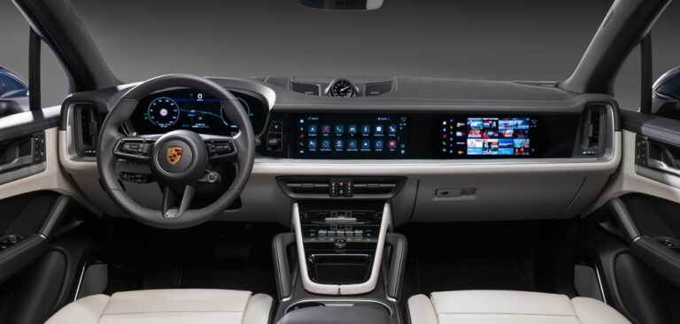 Porsche teases innovative interior architecture for latest Cayenne