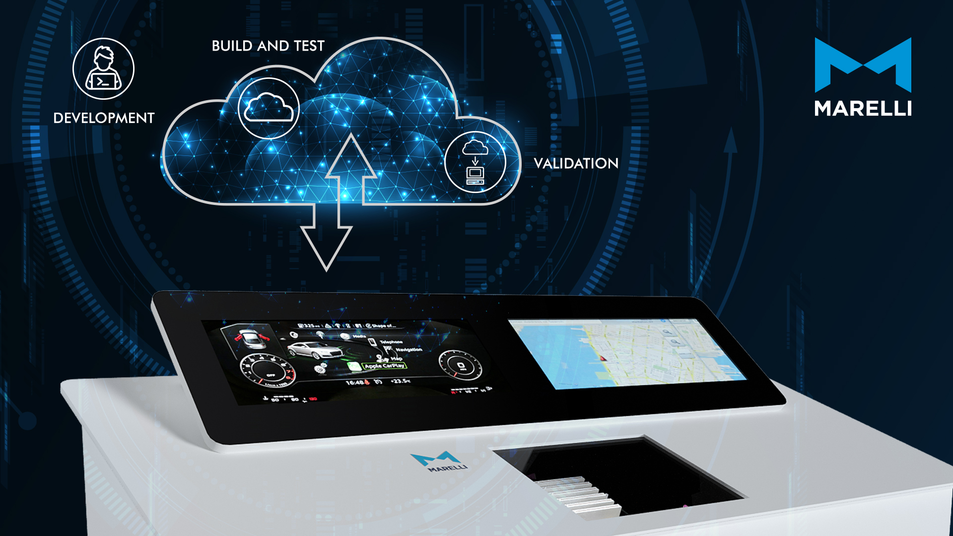 Marelli develops cabin digital twin that uses AWS cloud services and QNX software