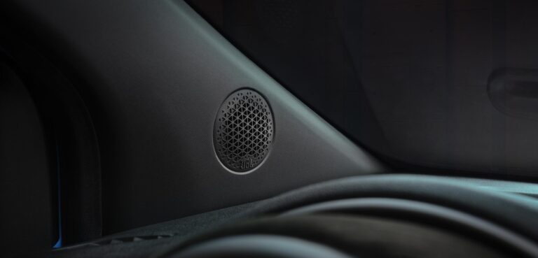 Latest Abarth 500e equipped with JBL Premium Audio