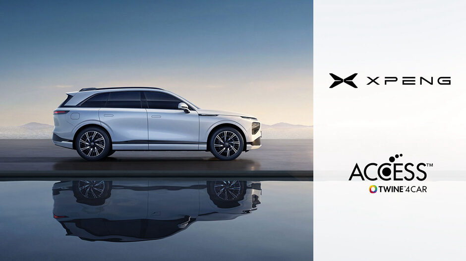 Xpeng chooses Access Twine for Car to provide invehicle infotainment