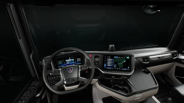 Scania unveils Smart Dash digital dashboard
