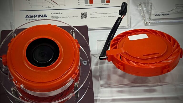 EXPO NEWS | Day 1: Aspina displays its seat ventilation blower motors for electric vehicles