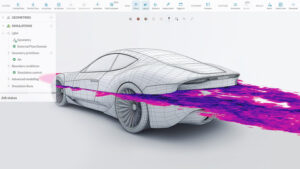SimScale unveils AI-powered real-time automotive design features