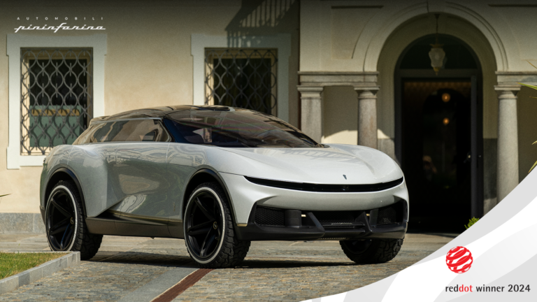 Automobili Pininfarina's Pura Vision recognized with Red Dot design concept award