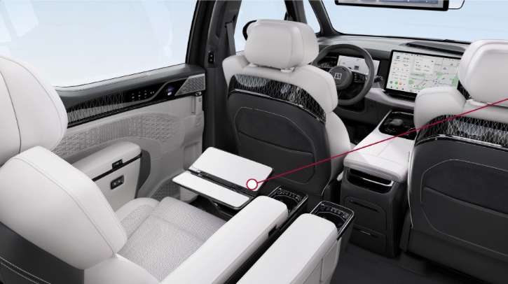 Southco presents flip-out table for Zeekr 009 MPV Southco develops flip-out table for Zeekr 009 MPV