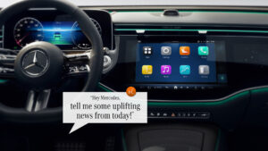 Mercedes-Benz introduces general knowledge function to MBUX Voice Assistant