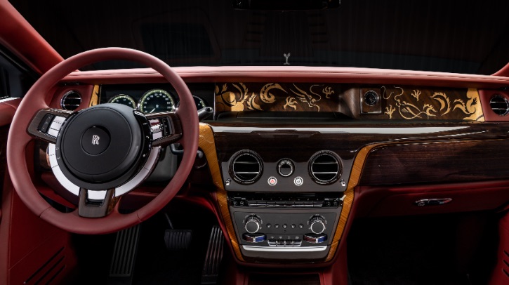 Rolls-Royce unveils one-off Phantom Dragon with a unique interior
