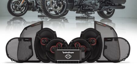 New Harley-Davidson models to feature Rockford Fosgate Stage III audio systems