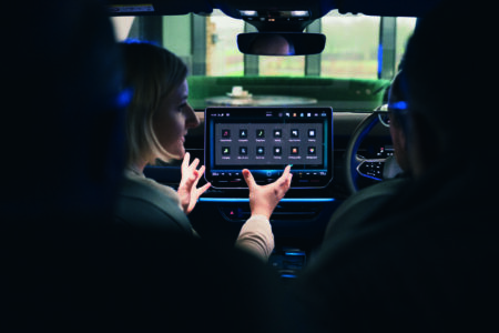 According to Puhle, a lot of effort was plowed into righting the wrongs of the first ID. infotainment and touchscreen setup, which received widespread criticism for multiple reasons