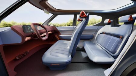Kia concept EV2 blends user-centric design with innovative materials.
