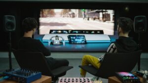 Design studio employee choir voices BMW HypersonX soundscape