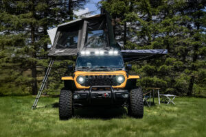 Jeep Unveils Rooftop Tent Concept.