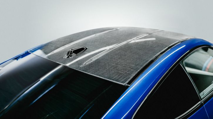 Roof of the next-generation BMW M3.