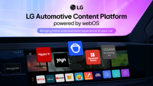 LG’s webOS-based platform to power in-car streaming in Kia’s latest European models