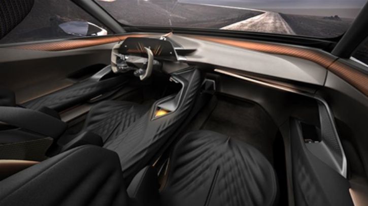 Cupra Tindaya Showcar features first auto interior application of Toray’s metallic-finished Ultrasuede nu sustainable material The interior of the Cupra Tindaya Showcar with the metallic-finish Toray Ultrasuede nu sustainable material used across the dash, door panels, center console and steering wheel