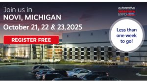 Automotive Interiors Expo North America opens next week!