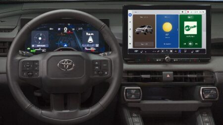 Toyota unveils next-gen multimedia system with 5G and EV tools Toyota Audio Multimedia system.
